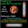 Image 1 : Shotgun Lincoln 1c roll, 1982-p 50 pcs Bank Wrapper.