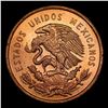 Image 3 : 1966 Mexico 10 Centavos KM# 433 Grades GEM Unc
