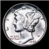 Image 2 : 1944-d Mercury Dime 10c Grades GEM++ FSB