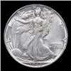 Image 2 : 1946-p Walking Liberty Half Dollar 50c Grades Select+ Unc