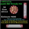 Image 1 : Shotgun Lincoln 1c roll, 1972-d 50 pcs Bank Wrapper.