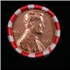 Image 2 : Shotgun Lincoln 1c roll, 1972-d 50 pcs Bank Wrapper.