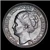 Image 2 : 1944P Netherlands 25 Cents 25c KM# 164 Grades Choice Unc