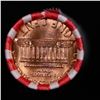 Image 2 : Shotgun Lincoln 1c roll, 1972-d 50 pcs Bank Wrapper.