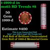 Image 1 : Shotgun Lincoln 1c roll, 1999-d 50 pcs Bank Wrapper.