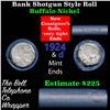 Image 1 : Buffalo Nickel Shotgun Roll in Old Bank Style 'Bell Telephone'  Wrapper 1924 &d Mint Ends