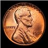 Image 2 : ***Auction Highlight*** 1955-p Lincoln Cent Near TOP POP! 1c Graded ms67 rd By SEGS (fc)