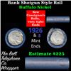 Image 1 : Buffalo Nickel Shotgun Roll in Old Bank Style 'Bell Telephone'  Wrapper 1926 &s Mint Ends
