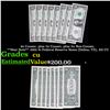 Image 1 : 4x Consec. plus 2x Consec. plus 2x Non-Consec. **Star Note** 2001 $1 Federal Reserve Notes (Dallas, 