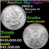 ***Auction Highlight*** 1892-s Morgan Dollar $1 Graded ms63 details BY SEGS (fc)
