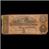 Image 2 : 1864 $5 Confederate Note, T69 Grades f+