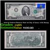 Image 1 : 1976 $2 Federal Reserve Note 1st Day of Issue, with Stamp Grades Gem CU