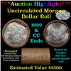 Image 1 : ***Auction Highlight*** 1889 & CC Uncirculated Morgan Dollar Shotgun Roll (fc)