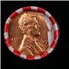 Image 2 : Shotgun Lincoln 1c roll, 1959-d 50 pcs Bank Wrapper.