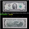 Image 1 : 1995 **Star Note** $2 Federal Reserve Note (Atlanta, GA) Grades Choice AU/BU Slider