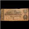 Image 2 : 1864 $5 Confederate Note, T69 Grades f, fine