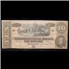 Image 2 : 1864 $10 Confederate Note, T68 Grades vf++