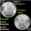 Image 1 : 1882-o Morgan Dollar $1 Grades Select+ Unc