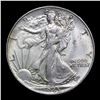 Image 2 : 1943-p Walking Liberty Half Dollar 50c Grades Select Unc