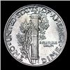 Image 3 : 1944-p Mercury Dime 10c Grades GEM++ Unc