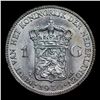 Image 3 : 1930 Netherlands 1 Gulden Silver KM# 161.1 Grades Choice Unc