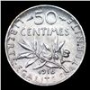 Image 3 : 1918 France 50 Centimes 50c KM# 854 Grades Select Unc