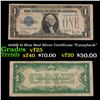 1928B $1 Blue Seal Silver Certificate "Funnyback" Grades vf+