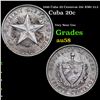1948 Cuba 20 Centavos 20c KM# 13.2 Grades Choice AU/BU Slider