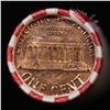 Image 2 : Shotgun Lincoln 1c roll, 1963-d 50 pcs Bank Wrapper.