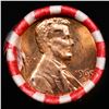 Image 2 : Shotgun Lincoln 1c roll, 1960-d 50 pcs Bank Wrapper.
