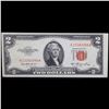 Image 2 : 1953 $2 Red Seal United States Note Grades Select CU
