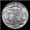 Image 2 : 1944-p Walking Liberty Half Dollar 50c Grades Select Unc