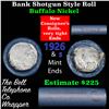 Image 1 : Buffalo Nickel Shotgun Roll in Old Bank Style 'Bell Telephone'  Wrapper 1926 &s Mint Ends