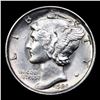 Image 2 : ***Auction Highlight*** 1924-d Mercury Dime 10c Graded ms63 fsb By SEGS (fc)