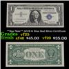 Image 1 : **Star Note** 1957B $1 Blue Seal Silver Certificate Grades vf+