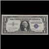 Image 2 : **Star Note** 1957B $1 Blue Seal Silver Certificate Grades vf+