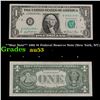 Image 1 : **Star Note** 1981 $1 Federal Reserve Note (New York, NY) Grades Select AU