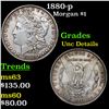 Image 1 : 1880-p Morgan Dollar $1 Grades Unc Details