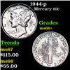 Image 1 : 1944-p Mercury Dime 10c Grades GEM++ Unc