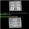 Image 1 : 3x Consecutive 1981 $1 Federal Reserve Notes (Philadelphia, PA), All CU Grades CU