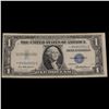 Image 2 : **Star Note** 1935F $1 Blue Seal Silver Certificate Grades vf++