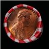 Image 2 : Shotgun Lincoln 1c roll, 1975-d 50 pcs Bank Wrapper.