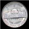 Image 3 : 1945-d Jefferson Nickel 5c Grades Choice Unc.