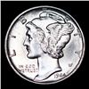 Image 2 : 1944-d Mercury Dime 10c Grades GEM++ FSB