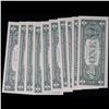 Image 3 : 10x Consecutive **Star Note** 1977A $1 Federal Reserve Notes (Philadelphia, PA), All CU Grades CU