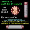 Image 1 : Shotgun Lincoln 1c roll, 1999-d 50 pcs Bank Wrapper.