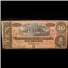 Image 2 : 1864 $10 Confederate Note, T68 Grades xf