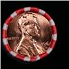 Image 2 : Shotgun Lincoln 1c roll, 1968-s 50 pcs Bank Wrapper.