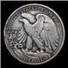 Image 3 : 1917-p Walking Liberty Half Dollar 50c Grades vf+
