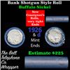 Image 1 : Buffalo Nickel Shotgun Roll in Old Bank Style 'Bell Telephone'  Wrapper 1926 &d Mint Ends